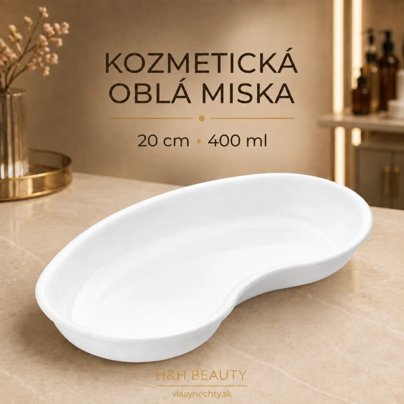 OBLÁ PLASTOVÁ MISKA 20 cm (400 ml)