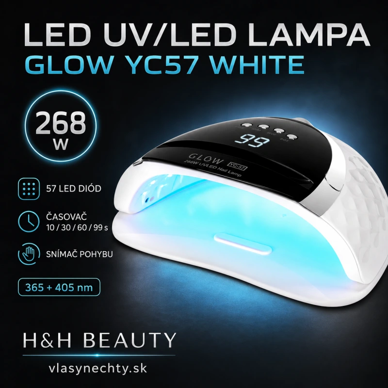 LED žiariaca UV lampa YC57 White 268W - AKCIA NA 1 KUS