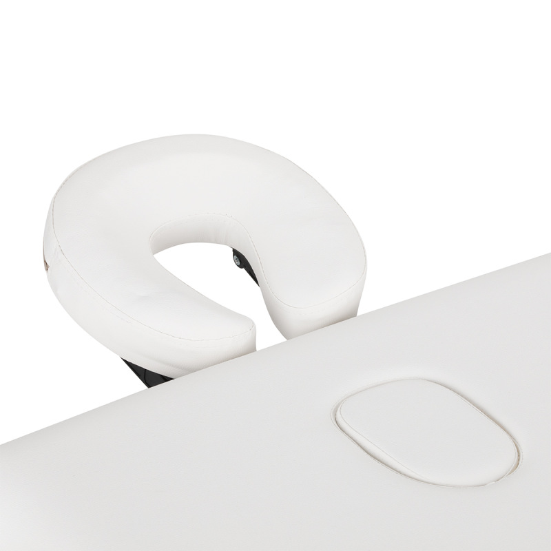 BALANCE – skladací masážny stôl, hliníkový, 3-segmentový, biely 8