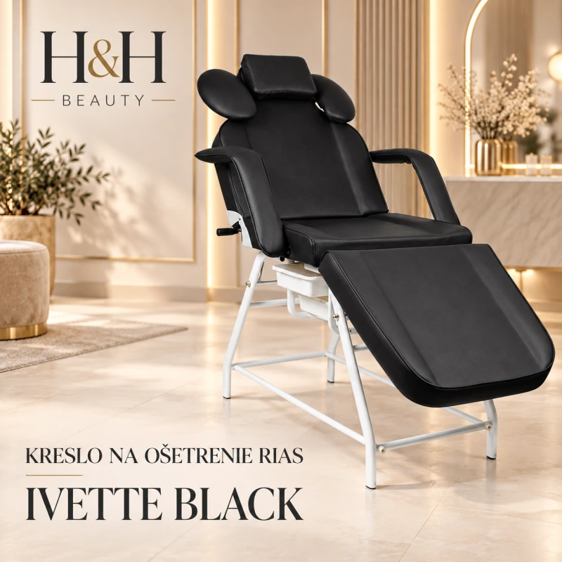 Kreslo na ošetrenie rias Ivette black