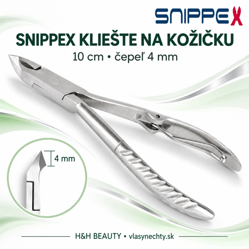 SNIPPEX KLIEŠTE NA KOŽIČKU 10 cm / 4 mm