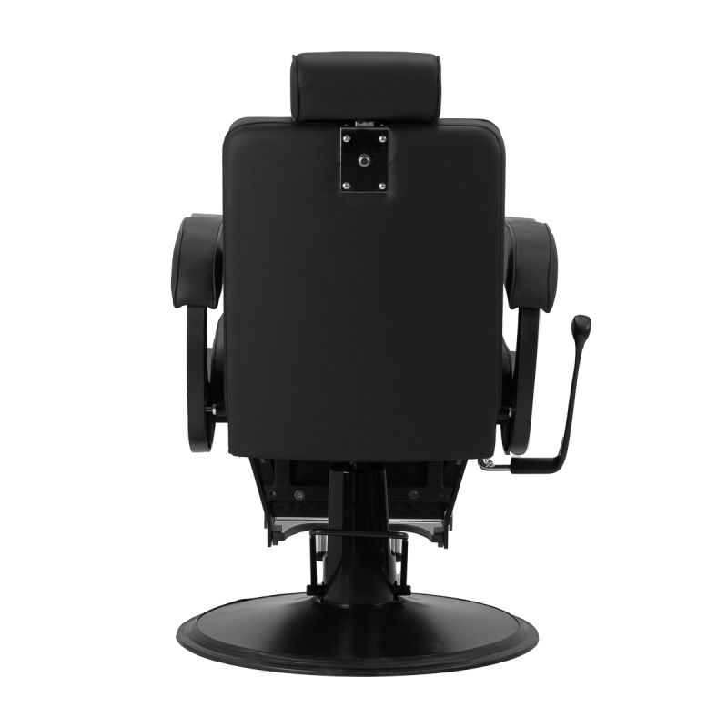 Fotel barberski Gabbiano Continental czarny 2