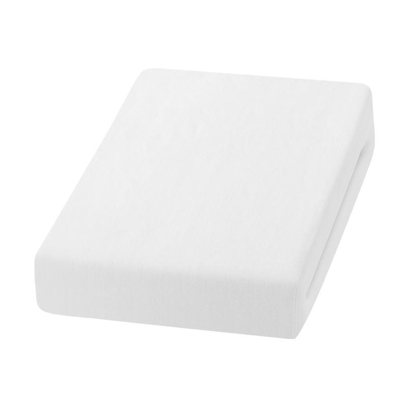 KOZMETICKÉ PRESTIERADLO VELÚROVÉ BIELE 1