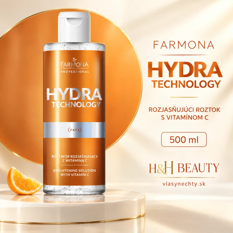 FARMONA HYDRA TECHNOLOGY Rozjasňujúci roztok s vitamínom C 500 ml