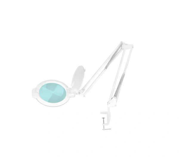 KOZMETICKÁ LUPA LAMPA LED MOONLIGHT 8012/5" BIELA NA STÔL 1