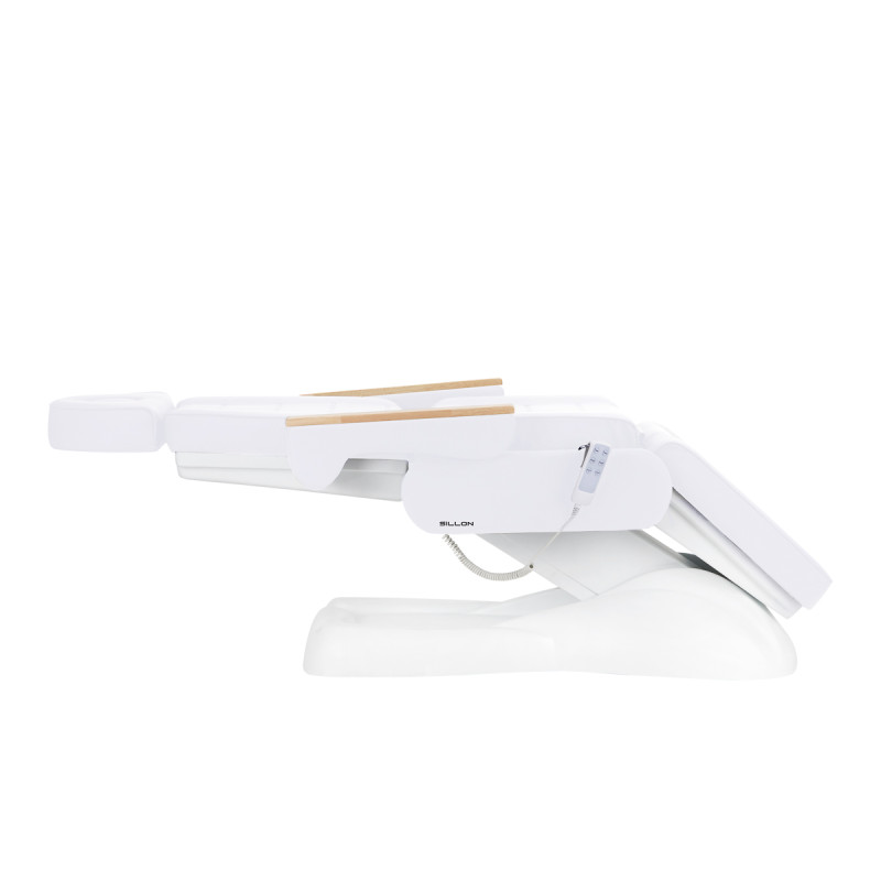 Elektrické kozmetické kreslo SILLON Lux 273b 3 motory studená biela 3