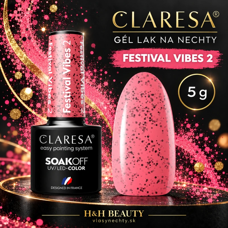 CLARESA GÉL LAK NA NECHTY FESTIVAL VIBES 2 - 5G