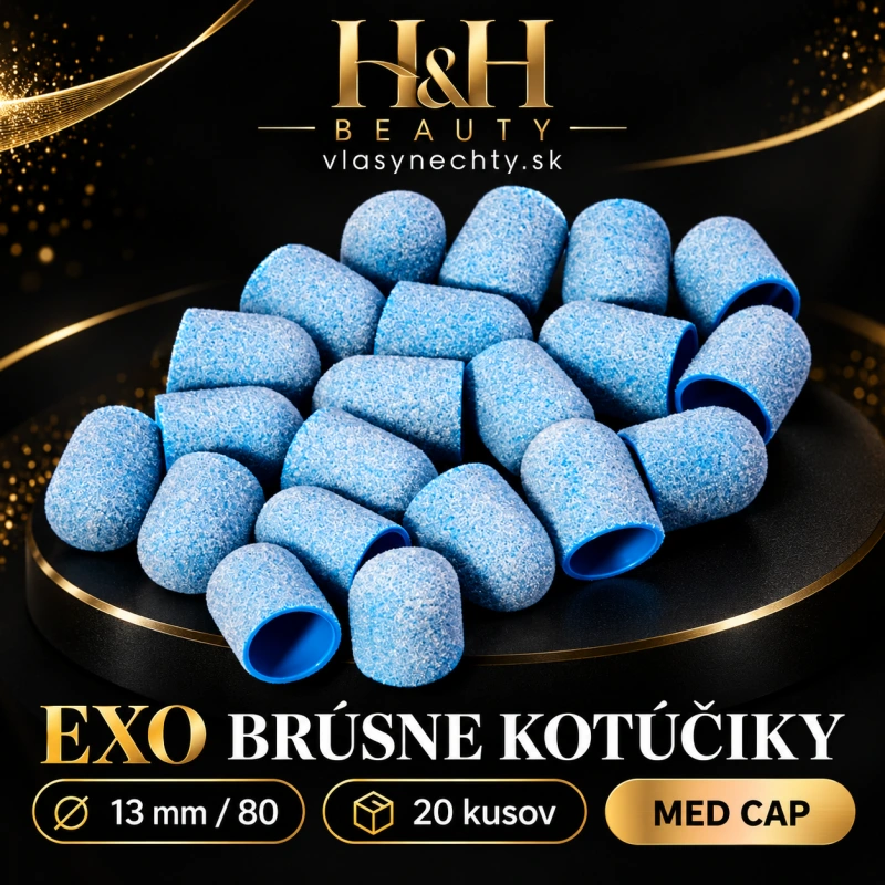EXO brúsne kotúčiky 13mm /80 20 kusov Med Cap