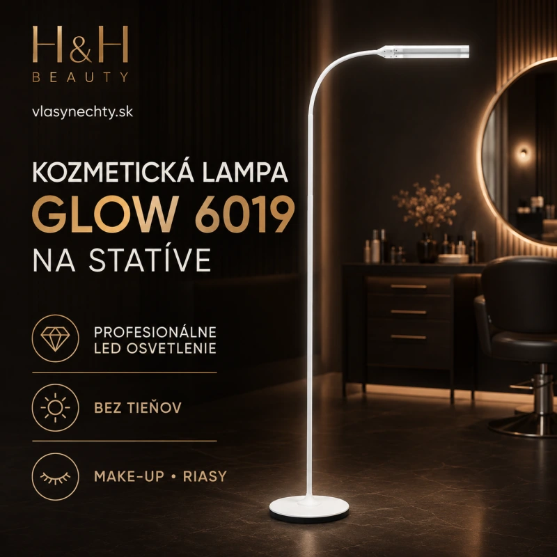 KOZMETICKÁ LAMPA GLOW 6019 NA STATÍVE