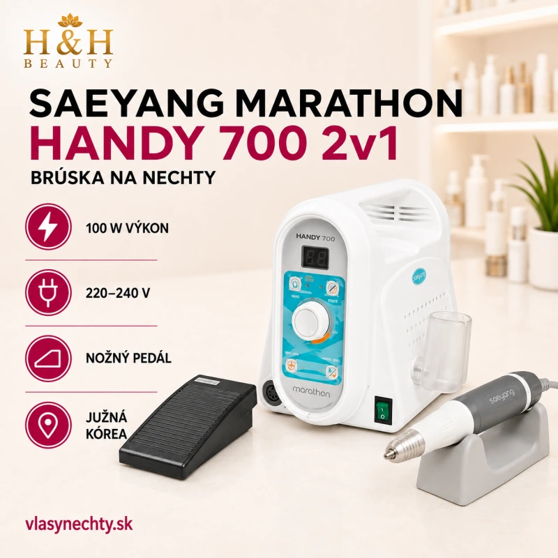BRÚSKA NA NECHTY SAEYANG  MARATHON HANDY 700 2v1  -  100 W