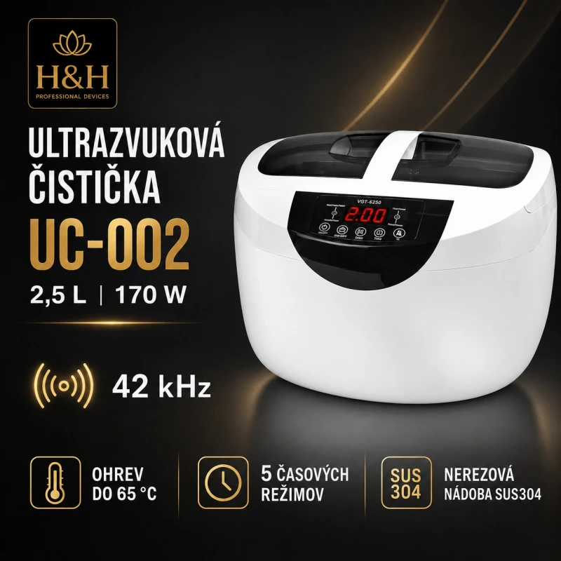 ULTRAZVUKOVÁ ČISTIČKA UC-002