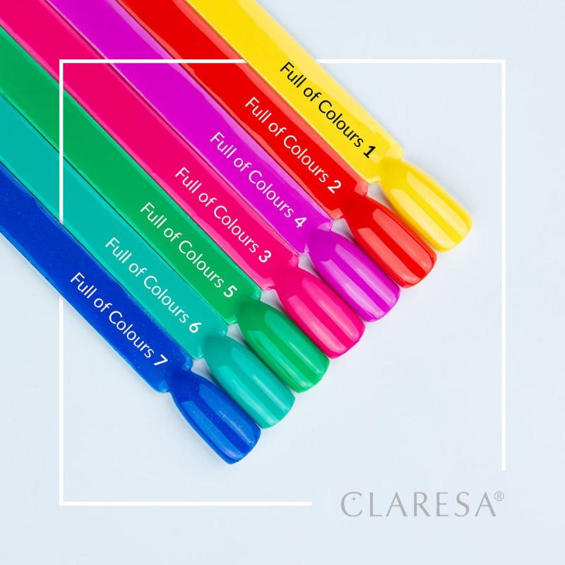 Gél lak na nechty CLARESA full of colours 1 -5g