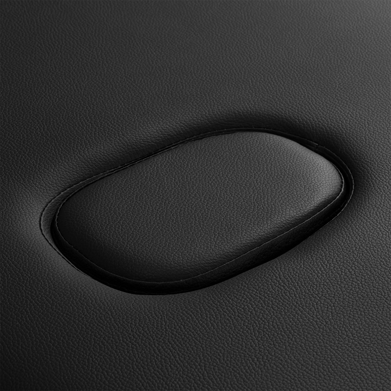 BALANCE – skladací masážny stôl, hliníkový, 3-segmentový, čierny 10