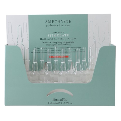 Farmavita AMETHYSTE ADVANCE STIMULATE Hair Loss Control Lotion 12x8ml 1