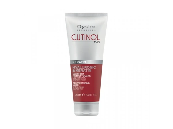 OYSTER CUTINOL PLUS Keratin & Hyaluonic maska 250 ml 1