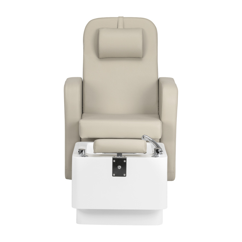 Kozmetické kreslo SPA na pedikúru Sillon Elysia krémový 4