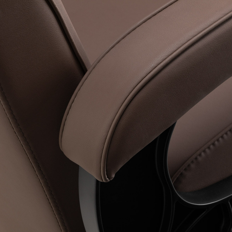 BARBERSKE KRESLO GABBIANO Continental HNEDÉ 6