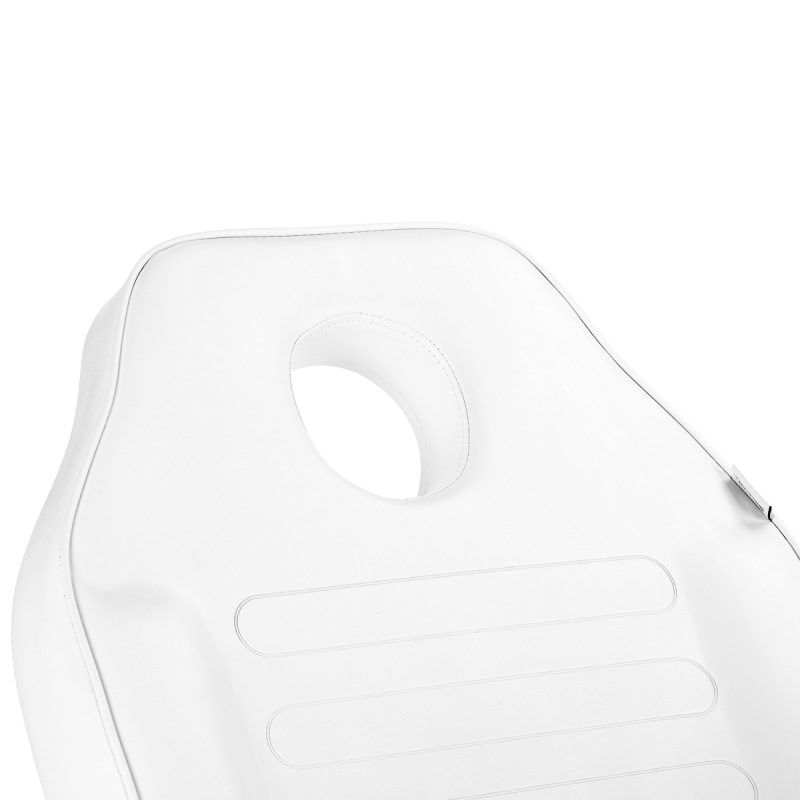 Fotel kosmetyczny hydrauliczny Sillon A 210DH z kołyską biały 7