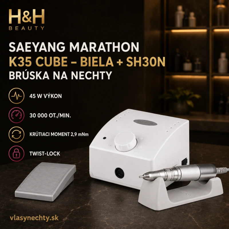 BRÚSKA NA NECHTY SEAYANG MARATHON K35 CUBE BIELA + SH30N  45W