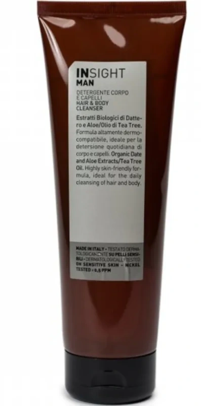 INSIGHT MAN HAIR AND BODY CLEANSER 250 ML - SPRCHOVÝ GÉL NA TELO A VLASY 1