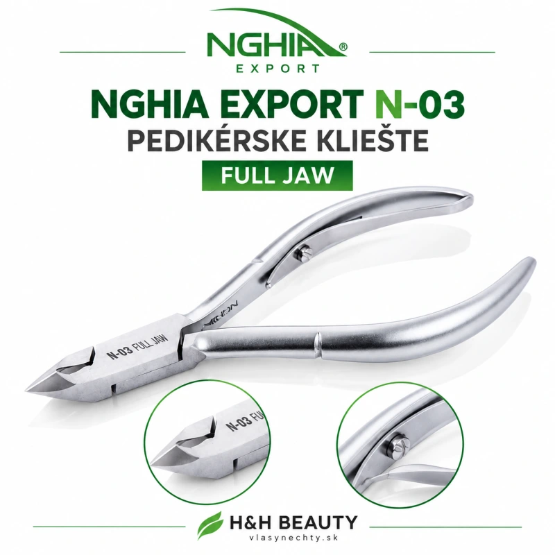 NGHIA EXPORT PEDIKÉRSKE KLIEŠTEN-03 FULL JAW