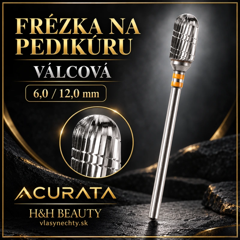 FRÉZKA NA PEDIKÚRU VÁLCOVÁ 6,0/12,0mm ACURATA