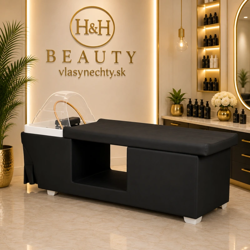 KADERNÍCKY UMÝVACÍ BOX GABBIANO Head Spa Maldives – čierny