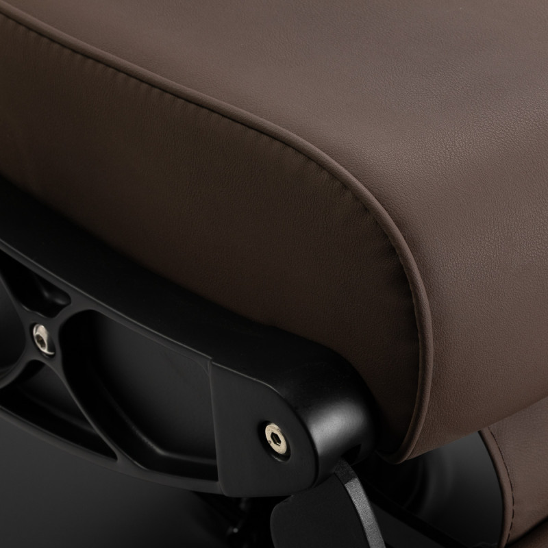 BARBERSKE KRESLO GABBIANO Continental HNEDÉ 8