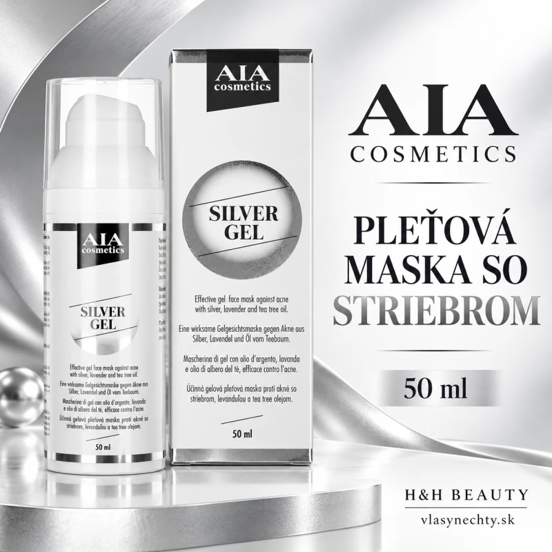 AIA Pleťová maska so striebrom 50ml