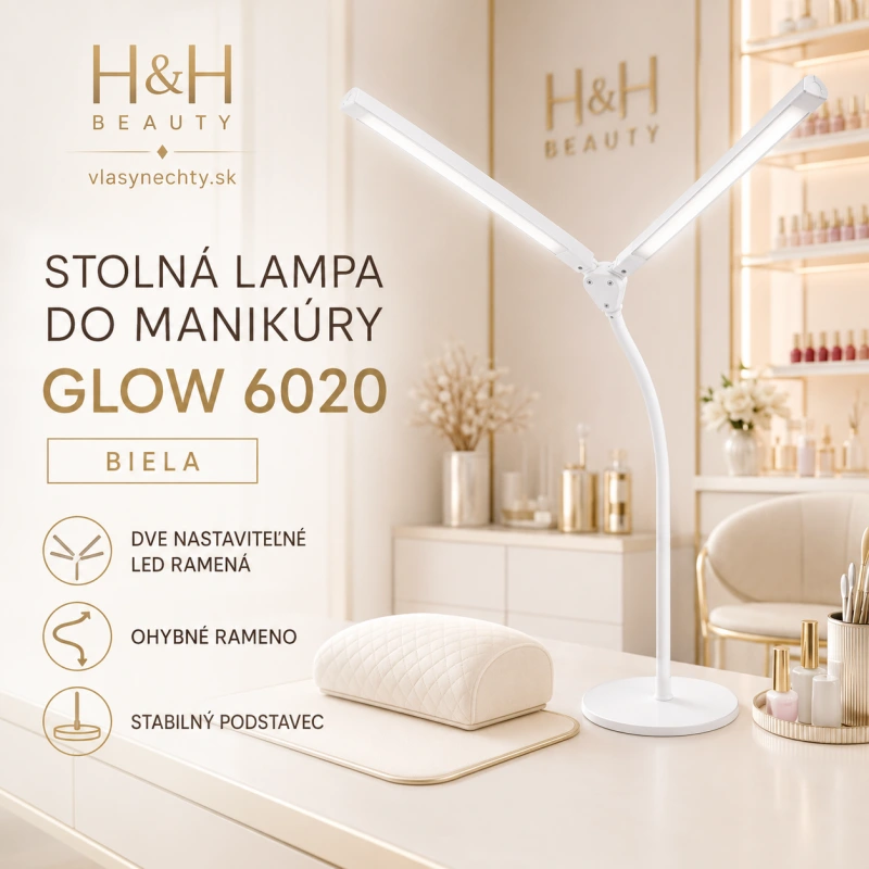STOLNÁ LAMPA DO MANIKÚRY GLOW 6020 8