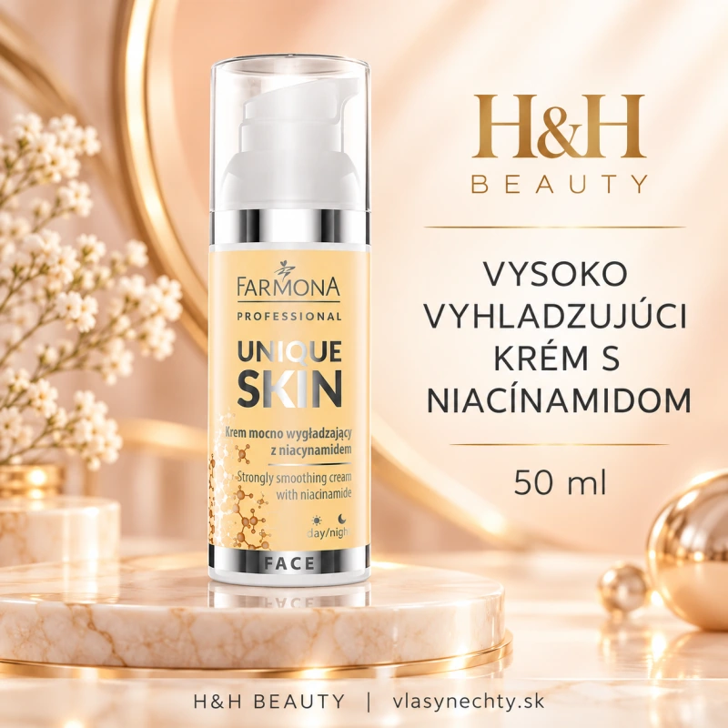 Farmona UNIQUE SKIN vysoko vyhladzujúci krém s niacínamidom 50 ml