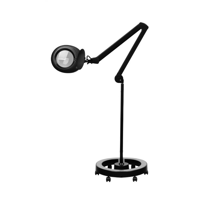 KOZMETICKÁ LUPA LAMPA ELEGANTE 6025 60 LED SMD 5D BLACK NA STATÍVE 1