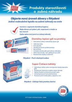 FITTYDENT Super Fixačný krém na zubné náhrady 40 g – Vodeodolný, extra silný 2