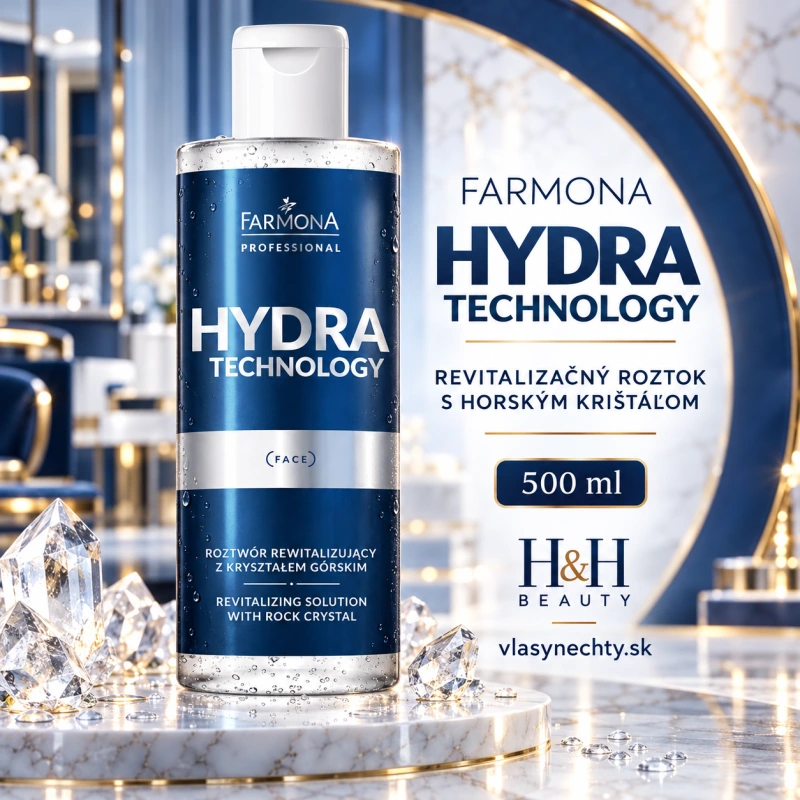 FARMONA HYDRA TECHNOLOGY Revitalizačný roztok s horským krištáľom 500 ml