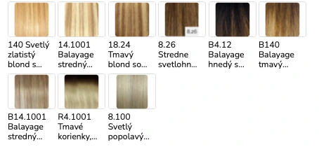 SANGRÁ HAIR BARCELONA –AD na predlžovanie AD 20 prameň. 50 cm, 21 farieb 5
