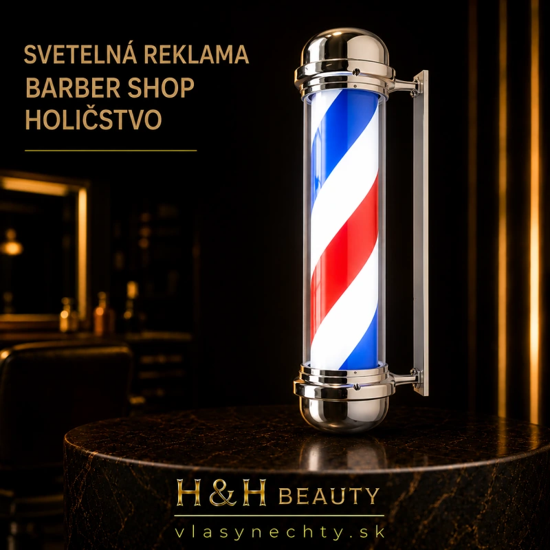 SVETELNÁ REKLAMA BARBER SHOP - HOLIČSTVO