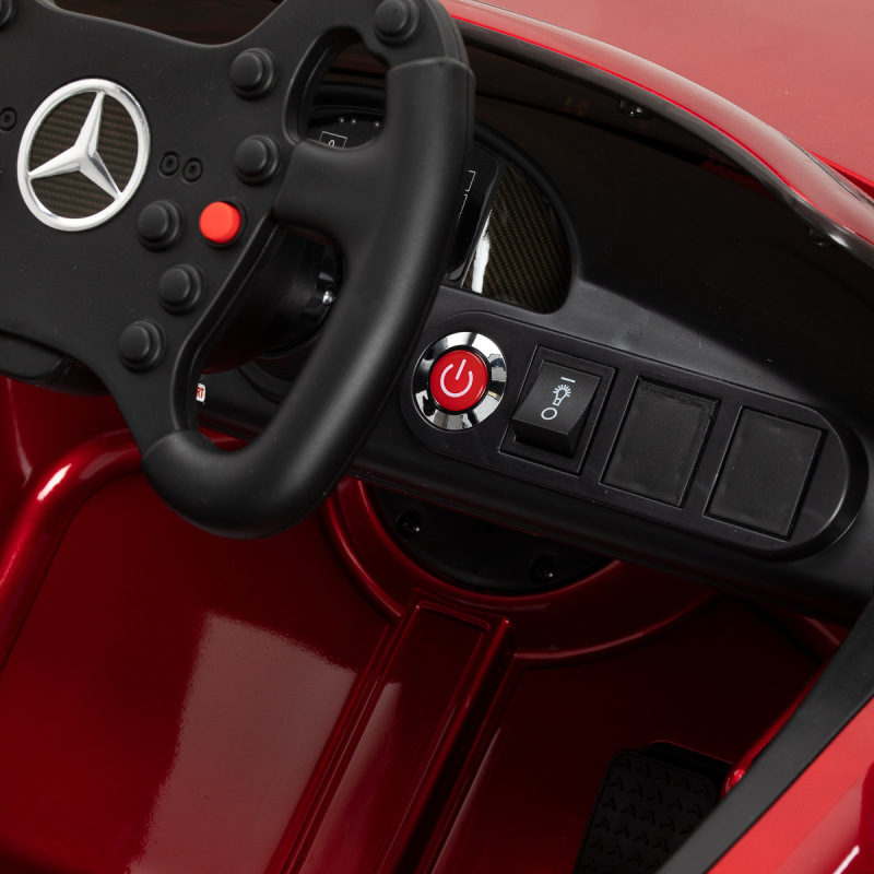 Detské kadernícke kreslo v tvare autíčka Mercedes 12