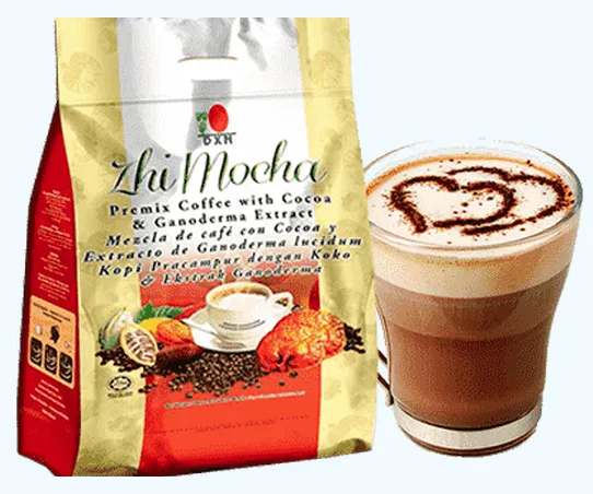 DXN Zhi Mocha-Špeciálny instantná káva s extraktom Ganodermy - 20x21g