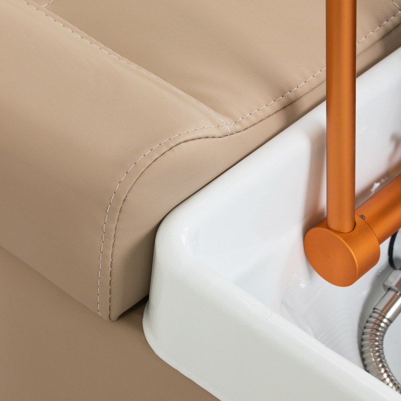 KADERNÍCKY UMÝVACÍ BOX Gabbiano Head Spa Maldives béžový 14