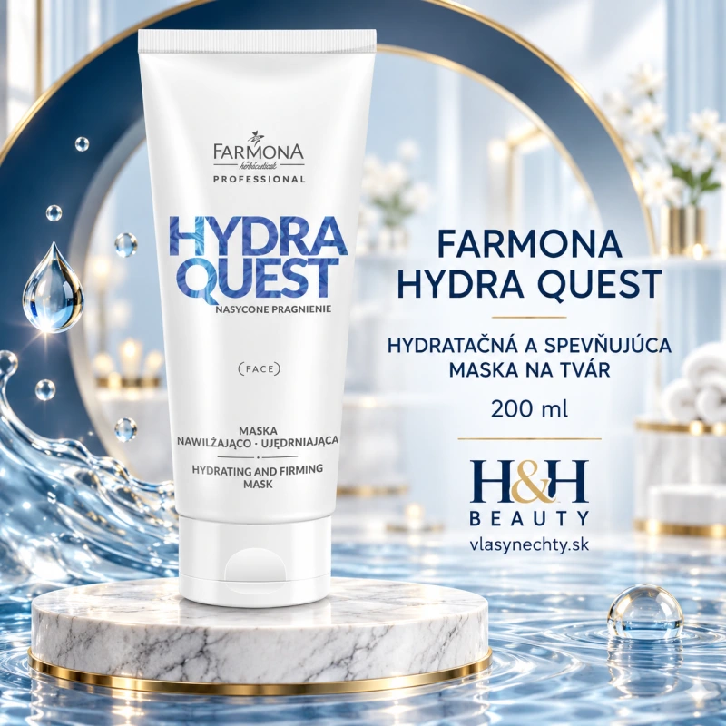 FARMONA HYDRA QUEST Hydratačná a spevňujúca maska na tvár 200 ml