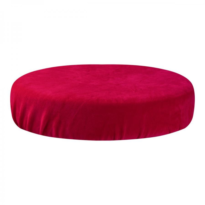 POŤAH NA KOZMETICKÚ TABURETKU ZAMATOVÝ FUKSIA 1