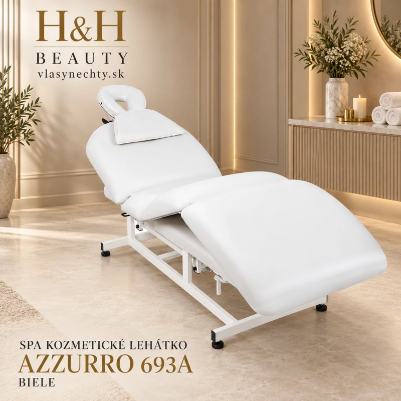 SPA KOZMETICKÉ LEHÁTKO AZZURRO 693A BIELA