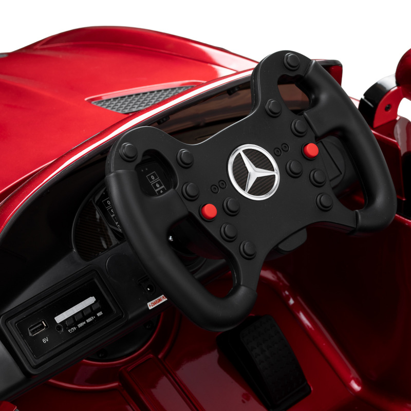 Detské kadernícke kreslo v tvare autíčka Mercedes 9