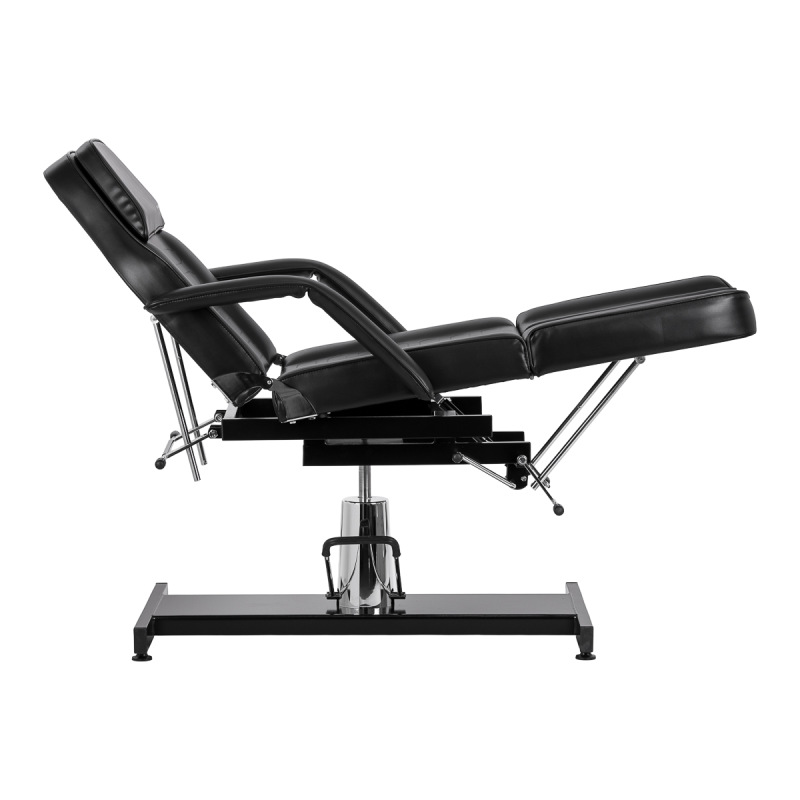 Hydraulické kozmetické kreslo na pedikúru Sillon 210 s kolískom a deliteľnou opierkou na n 6