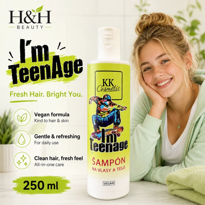 I'm TeenAge Šampón na vlasy a telo 250 ml