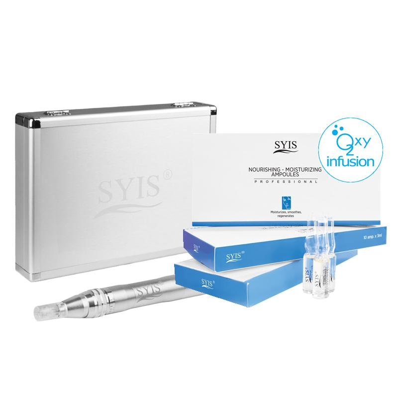 SYIS DERMA PEN Nr. 05 SILVER + AMPULKY SYIS 1