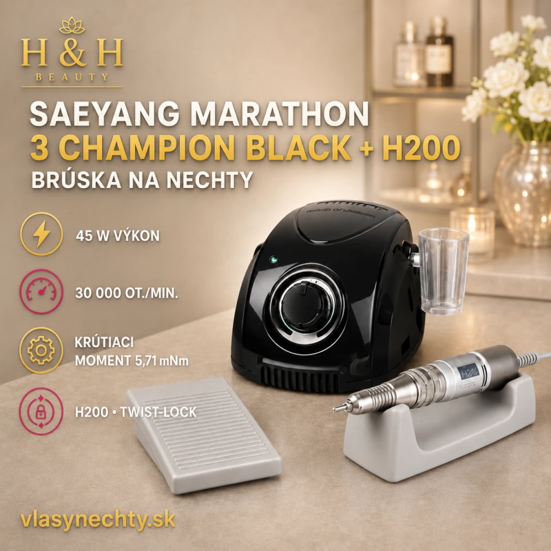 BRÚSKA NA NECHTY SEAYANG MARATHON 3 CHAMPION BLACK + H200 -  45W
