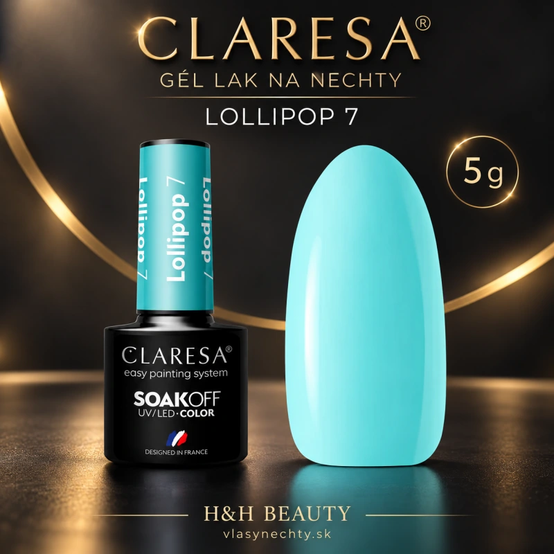 CLARESA GÉL LAK NA NECHTY LOLLIPOP 7 - 5g