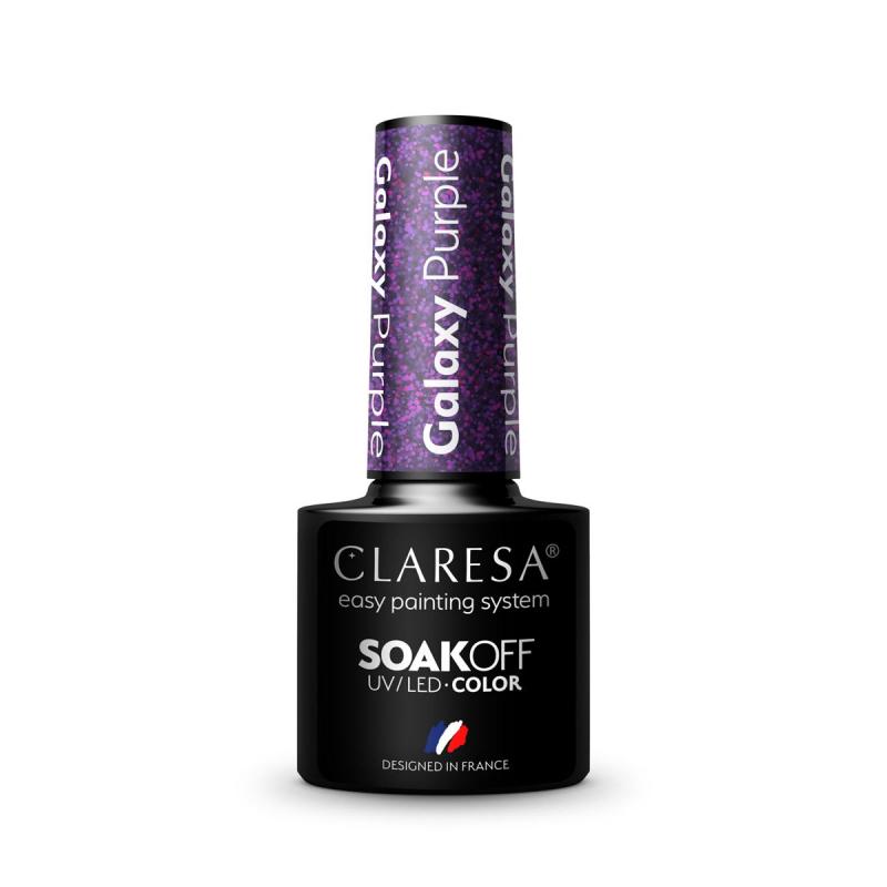 CLARESA GÉL LAK NA NECHTY Galaxy Purple 5g