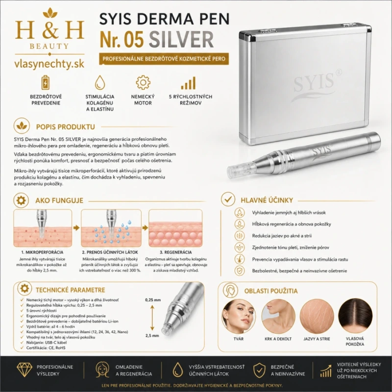SYIS DERMA PEN Nr. 05SILVER 10